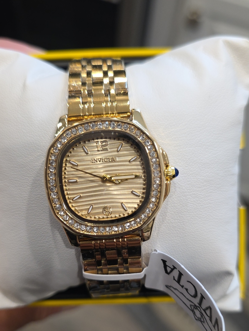 846.  Invicta Wildflower Ember Women's Watch - 31mm. Gold (69387) - Picture 4 of 7